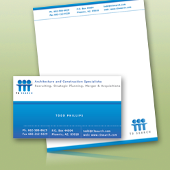 Print design for T3Search